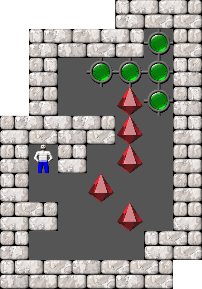 Sokoban Revenge Collection 10 level 22